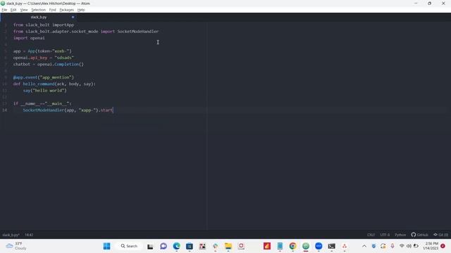 Bringing AI to Slack: Building a Responsive Bot with OpenAI and Python смотреть онлайн