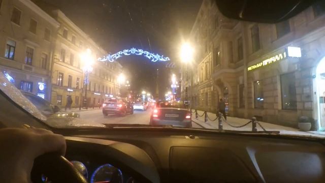 поездка в город неделя до нового года