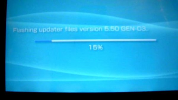 PSP Fat Firmware to 5.50 GEN D3