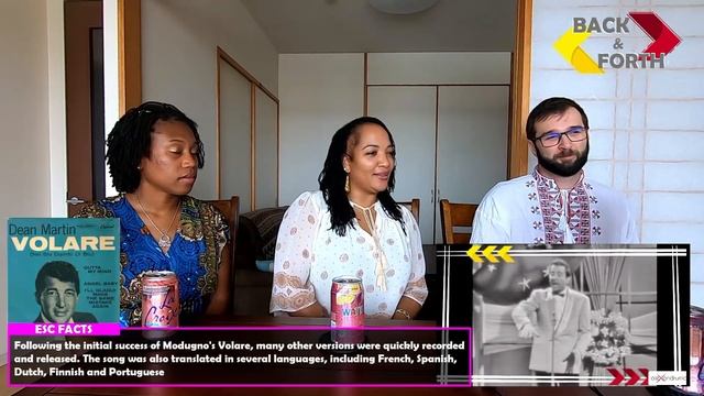 Americans react to Eurovision 1958 Italy Domenico Modugno Volare смотреть онлайн