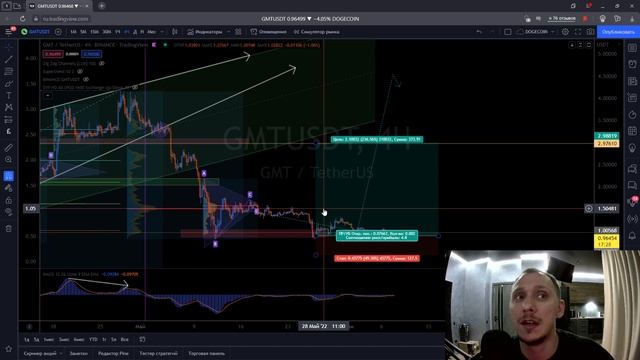 GMT - что делать? Прогноз. Правильная тактика трейдера. Бинанс. STEPN. Места на обучение - УСПЕВАЙ! смотреть онлайн