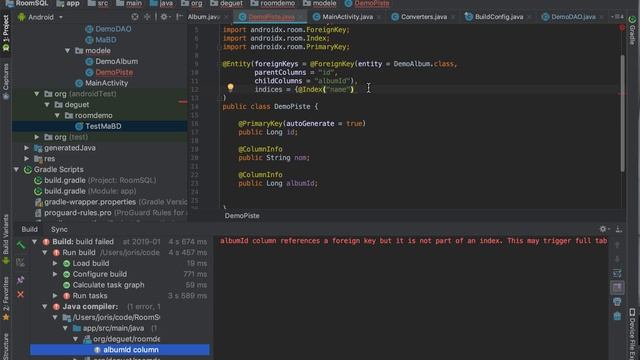 Android Room 3/5 : transaction смотреть онлайн