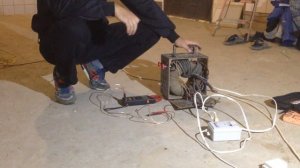 Точечная сварка из сварочного аппарата ч1