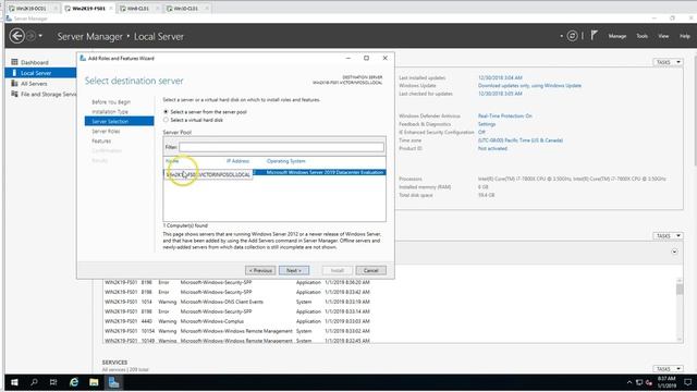 Windows Server 2019 Training 11 - How to Install and Configure File Server on Windows Server 2019 смотреть онлайн
