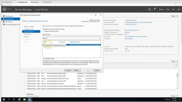 Windows Server 2019 Training 11 - How to Install and Configure File Server on Windows Server 2019