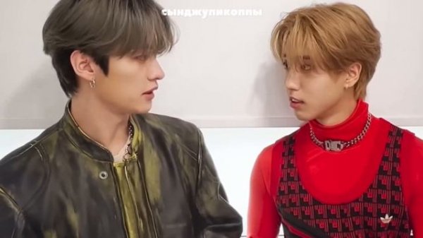 минсоны минсонятся на съемках Vivi