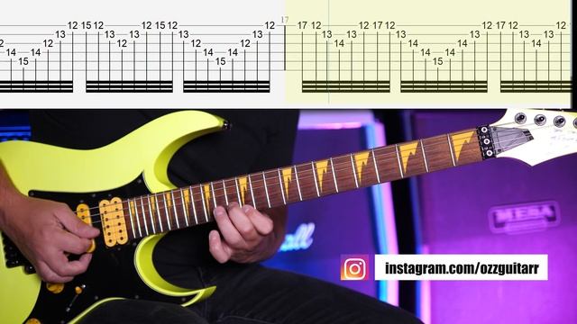 Jason Becker Opus Pocus Sweep Picking Arpeggios Lesson with Tabs смотреть онлайн