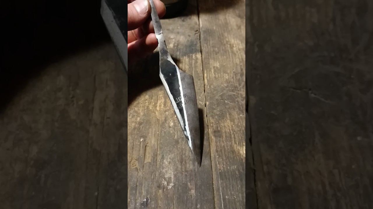 Заготовка клинка из дисковой пилы. смотреть онлайн