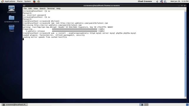 004 - CentOS 6.5 VirtualBox LAMP Installation смотреть онлайн