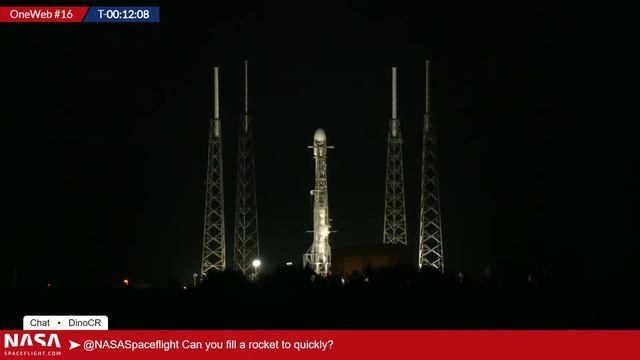 RTLS: SpaceX Falcon 9 Launches OneWeb Flight 16 смотреть онлайн