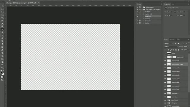 Tech Sketch CS4+ Photoshop Action Tutorial смотреть онлайн