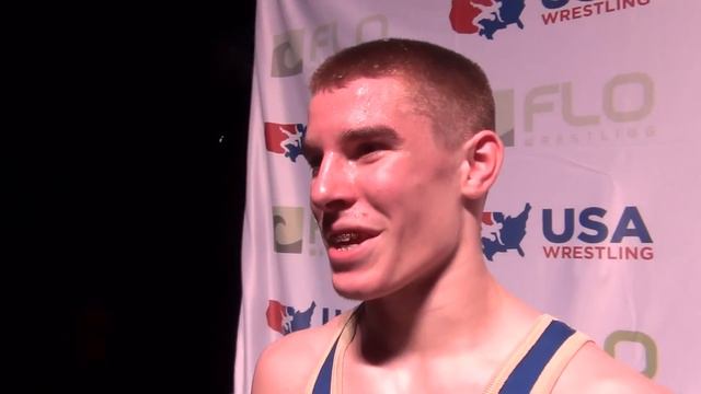 Joe Lee (IN), 138 lbs. Cadet Nationals freestyle champion смотреть онлайн
