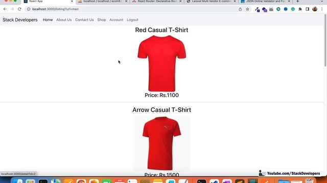 #42 React JS Tutorial with Laravel | Create Delivery Form | Back to Cart Button смотреть онлайн
