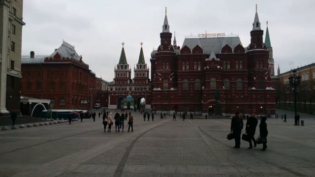 Москва, "дорога на красную площадь", "метро охотный ряд" смотреть онлайн