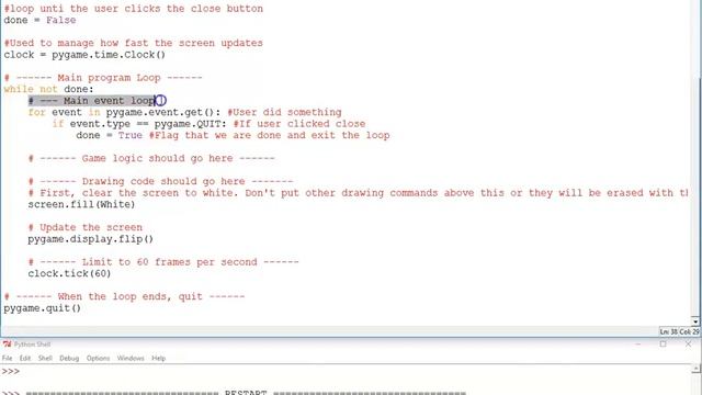 Pygame 01 - Pygame Basics смотреть онлайн