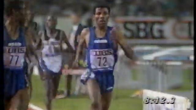 Haile Gebrselassie - 5000m WR, Weltklasse GP, Zurich, 1995