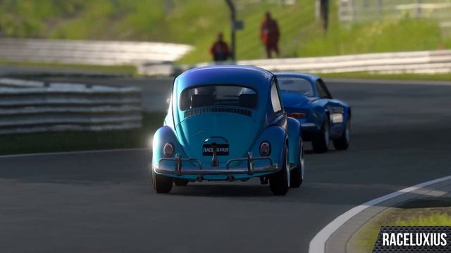 Alpine A110 1600S vs Volkswagen Beetle Type 1 1200 at Nordschleife Track Day смотреть онлайн