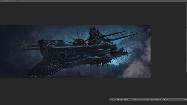 "cosmic" spaceship drawing | space ART смотреть онлайн