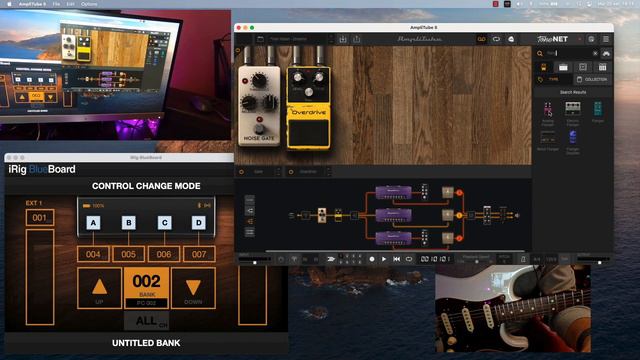 How to connect Midi & Bluetooth pedals to control Amplitube смотреть онлайн