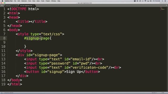 php mysql user registration with email verification and login | Webpage Creation | Part 1 смотреть онлайн