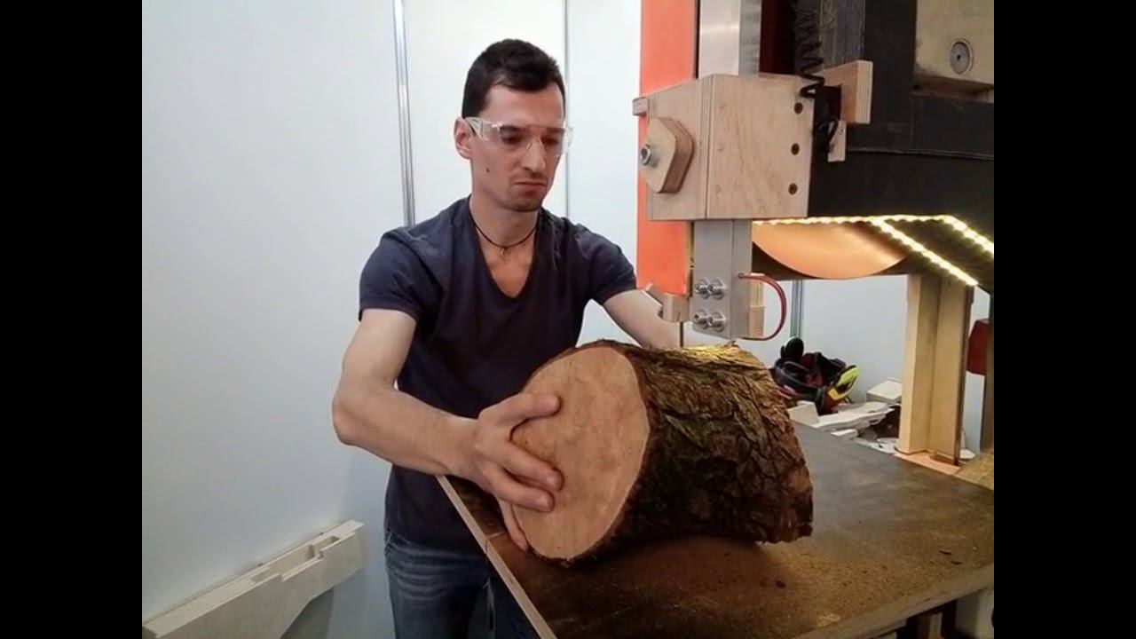 Выставка 2018 и моя самодельная ленточная пила смотреть онлайн