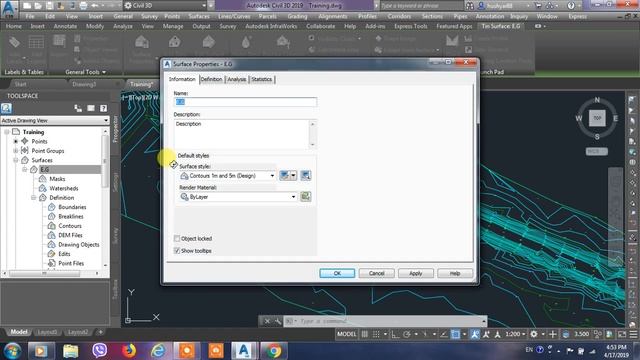وانەى چوارەم Autocad Civil 3d 2019 смотреть онлайн
