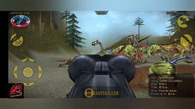 Carnivores dinosaur hunter 72 : Combo Killing T-Rex and Gigantoraptor смотреть онлайн