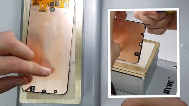 Замена стекла Samsung Galaxy A50 / SM-A505 / Ремонт Samsung A50 / обзор замены стекла A50