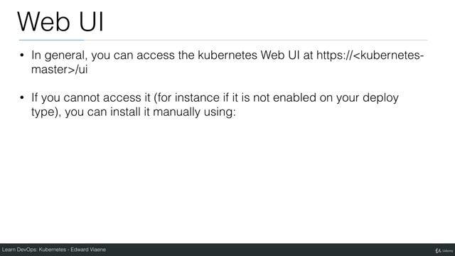 Kubernetes WebUI | Kubernetes Tutorial смотреть онлайн