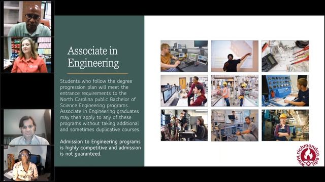 Richmond Community College - Online Forum - Engineering programs смотреть онлайн