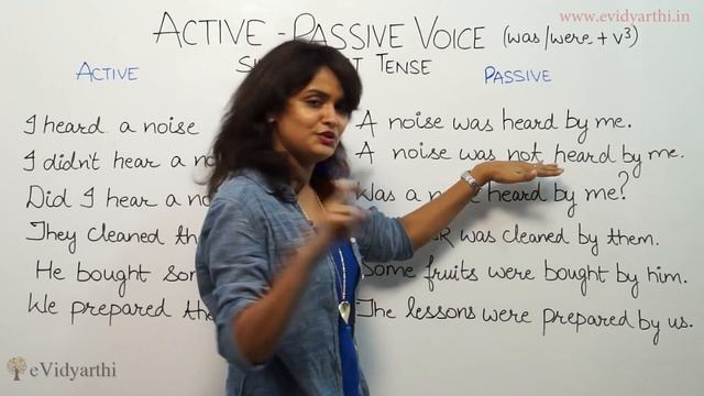 Active and Passive Voice – Simple Past Tense (Did) смотреть онлайн