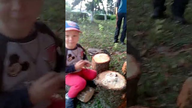 Дети строят дом