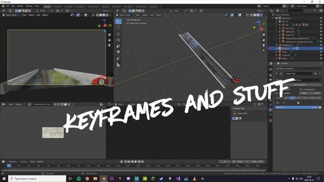How to do a car animation in BLENDER! (Advanced) смотреть онлайн