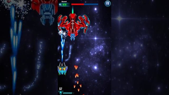 How to beat: BOSS 19 Alien Shooter quick tips | Galaxy Attack | Space Game Mobile смотреть онлайн