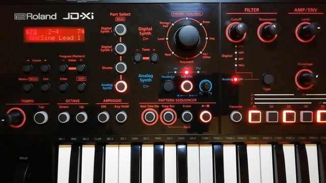Roland JD-Xi Cosmic Baby 'Fantasia' cover смотреть онлайн