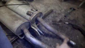 Ремонт глушителя на Приоре своими руками