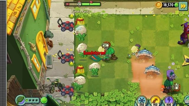 Pinata party PvZ2 / Пината пати игра Растения против зомби 2 смотреть онлайн