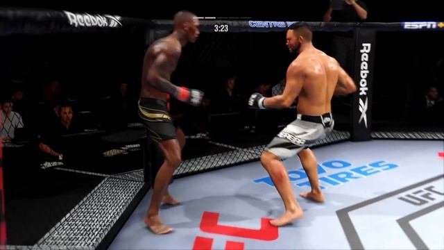 Israel Adesanya vs. Michel Pereira | UFC 4 смотреть онлайн