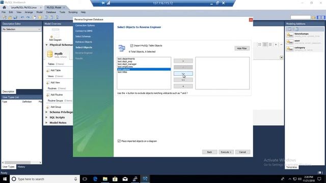 Get the database model Reverse Engineer from a MySQL database in Workbench - MySQL DBA Tutorial смотреть онлайн