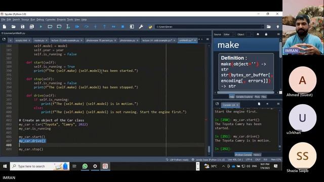 Python 2023|Classes and Objects|Example of car model and ML Process model| اردو/हिंदी [ Lesson 21] смотреть онлайн