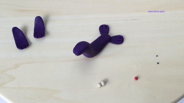 КАК СДЕЛАТЬ МОРСКОГО КОТИКА из пластилина. Без лишних слов. смотреть онлайн