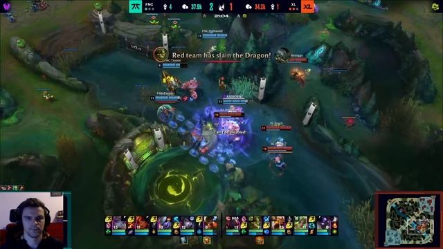 XL vs FNC Game 4 Highlights LEC Season Finals Lower R1 2023 Excel vs Fnatic by Onivia смотреть онлайн