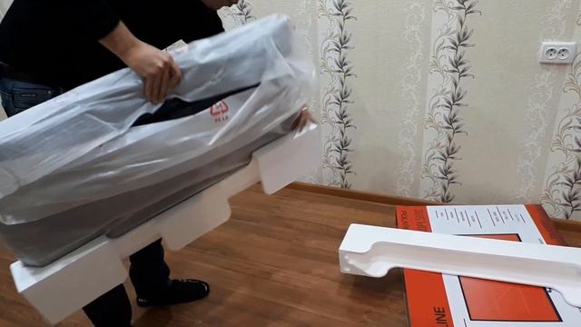 Распаковка и включение телевизора Polarline 40PL51TC FullHD смотреть онлайн