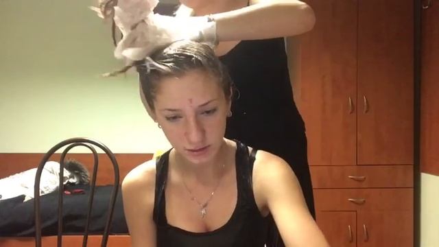 Евгения Петрова краситься из рыжего в Блонди смотреть онлайн