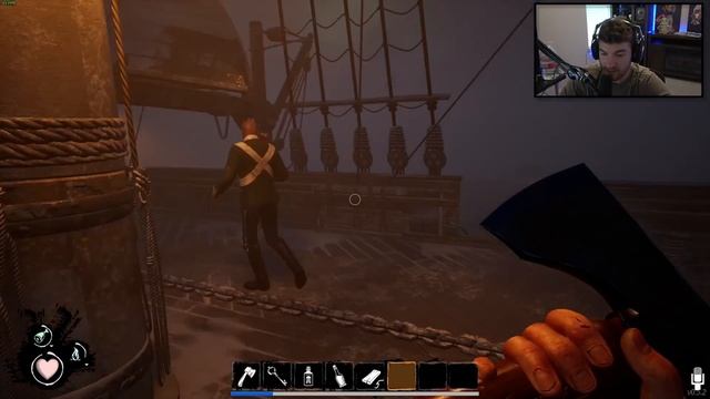 AMONG US but It's a Arctic SURVIVAL GAME?! - Survive & Escape from the CANNIBALS! (Dread Hunger EP1 смотреть онлайн