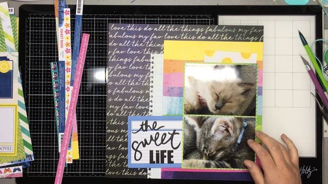 The sweet life #Vickiboutin #scrapbooking #scrapbookinglayout смотреть онлайн