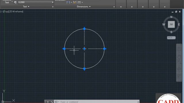Centreline command in Autocad||| Cadd Centre Srinagar смотреть онлайн