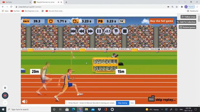 World Record Fastest PC ragdoll runners demo 30m смотреть онлайн