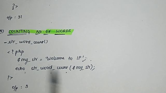 String manipulation in PHP | Internet Programming | Anna University | Tamil | Web technology смотреть онлайн