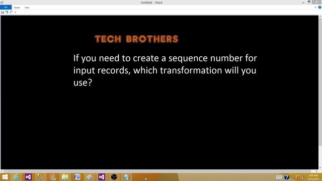 SSIS Interview Questions & Answers | How to generate Seq Number in Data Flow task for input Records смотреть онлайн